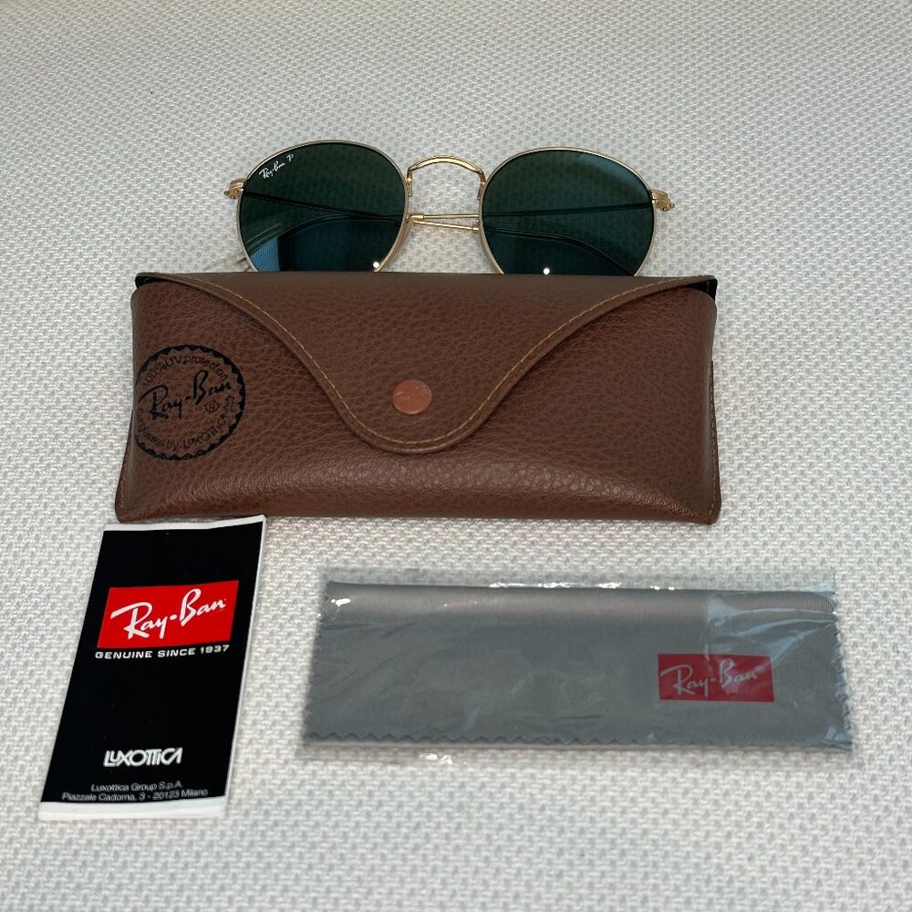 Ray Ban Round Metal Sunglasses